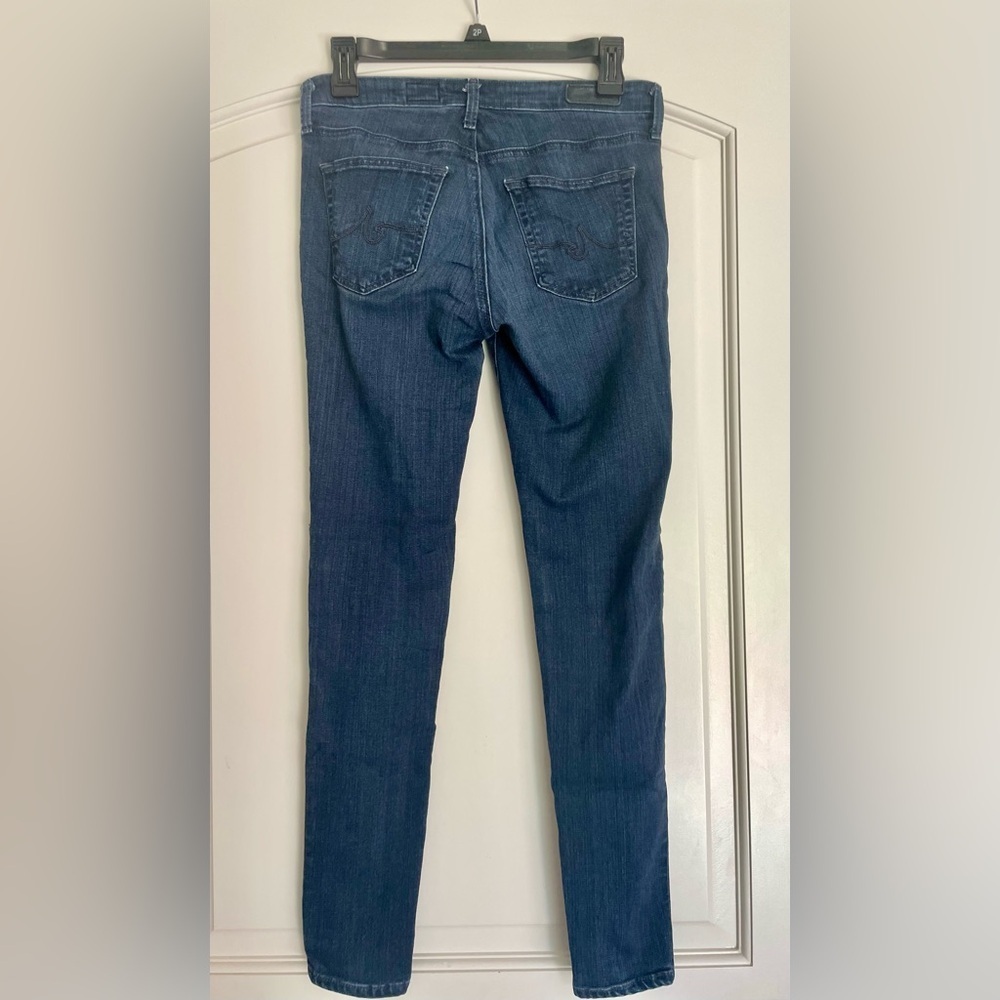 AG Adriano Goldschmied Skinny Jeans in Dar Blue Wash - Picture 2 of 6